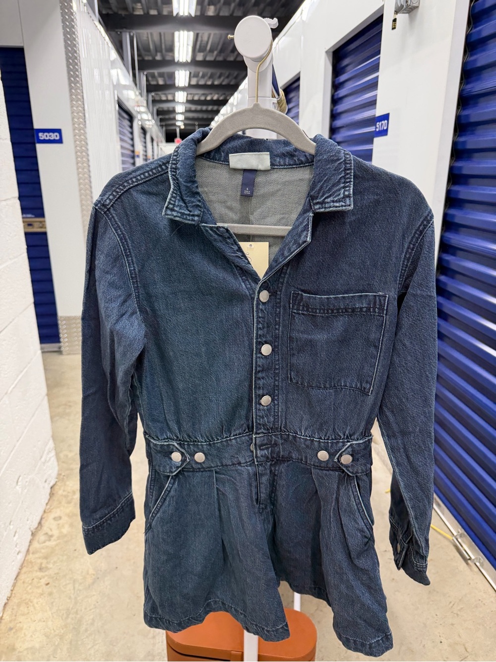 Target Denim Romper - NWT